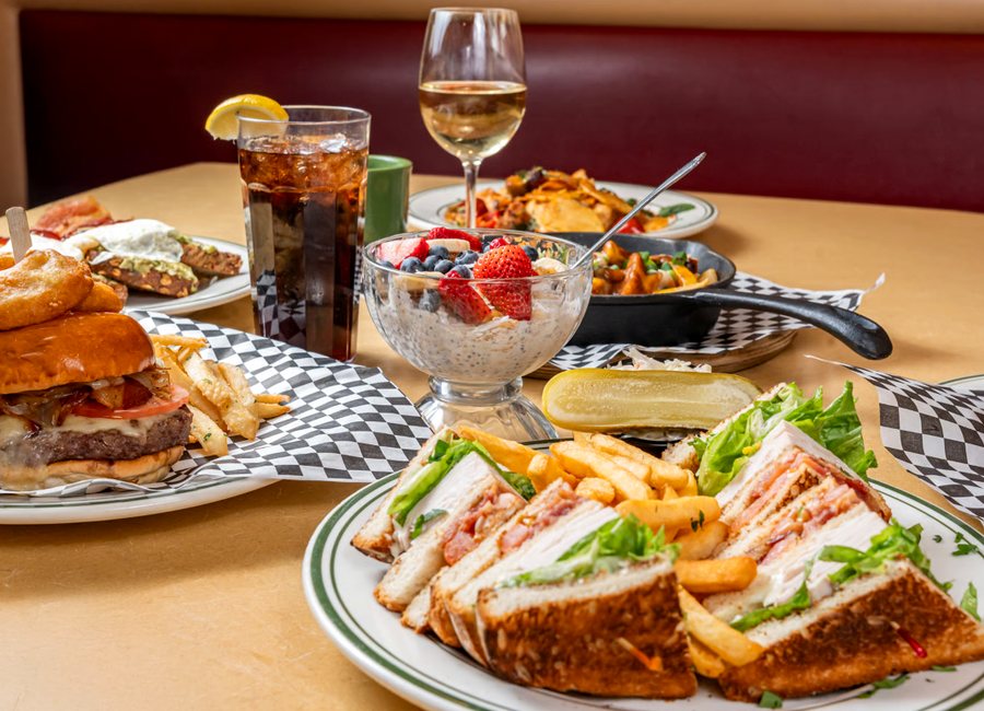 East Hanover Diner comfort food spread